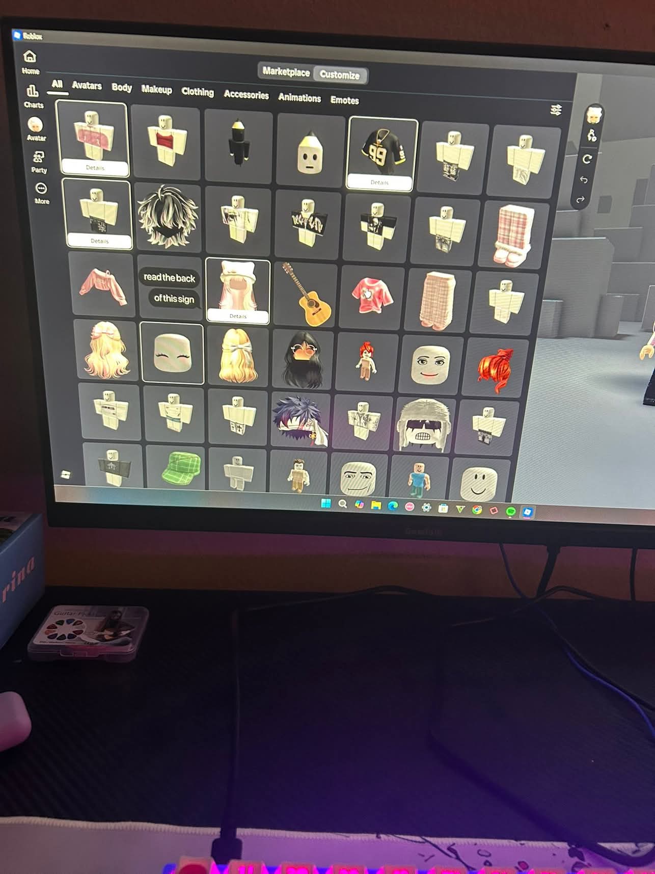 Willing to trade or sell for cheap  Has some good things in games (Bladeball)